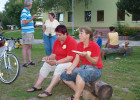 ...frische Pizza aus dem Backofen