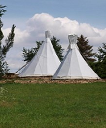 Übernachtung in einem Tipi Übernachtung in einem Tipi